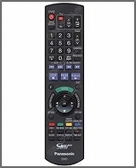 Пульт дистанционного управления N2QAYB000124 Модель: Panasonic DMR-EH57EC-S;
